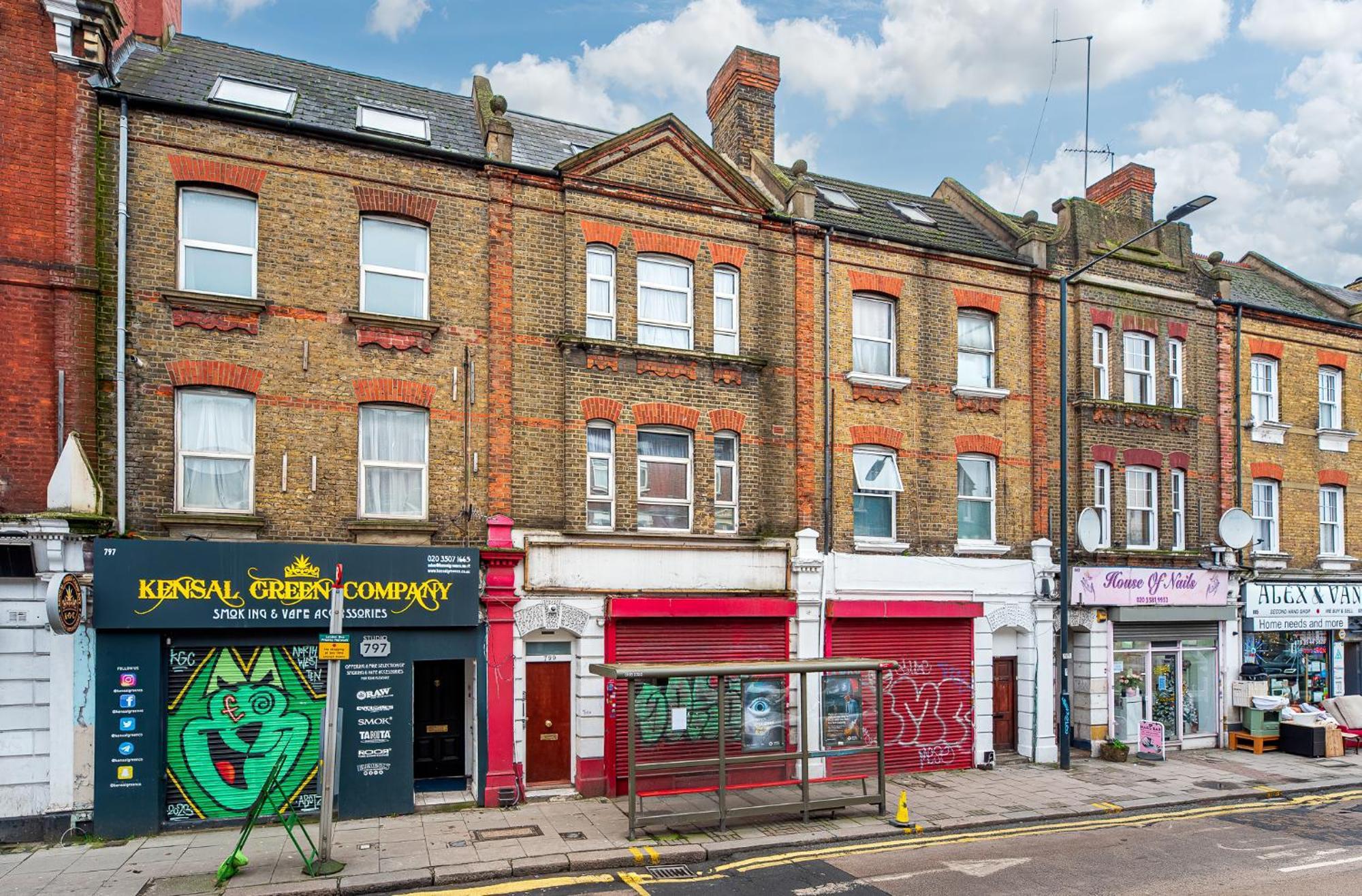 Chic Studio Apartment, Bus 18 To Euston In 30 Min. London Eksteriør billede